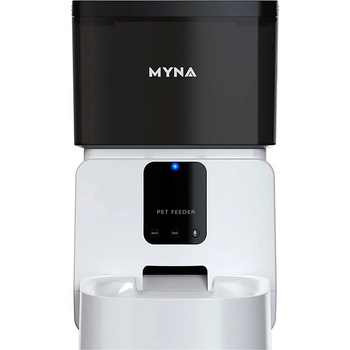 MYNA Автоматичен диспенсър за храна за кучета и котки с WiFi приложение