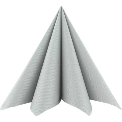 Mank Airlaid servítky strieborné 40x40cm 50 ks