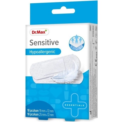 Dr.Max Sensitive Hypoallergenic 2 velikosti náplast 20 ks