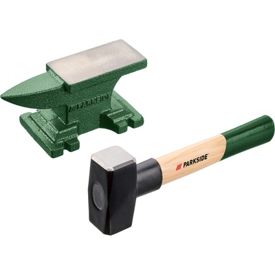 Parkside® Kováčska nákova (3 kg, s kladivkom) (100394442)