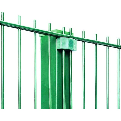 Stĺpik na plot Bravo 6 x 6 x 240 cm zelený