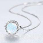 Silenti Jewelry Сребърно колие "Надмощие" - Светъл