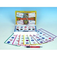 Voltik toys Školička 3 společenská hra desková hra na baterie v krabici 22x16x3cm