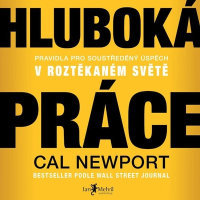 Hluboká práce: Pravidla pro soustředěný úspěch v roztěkaném světě