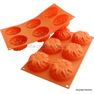 Silikomart Силиконова мултиформа small sunflowers 6 броя, код С47