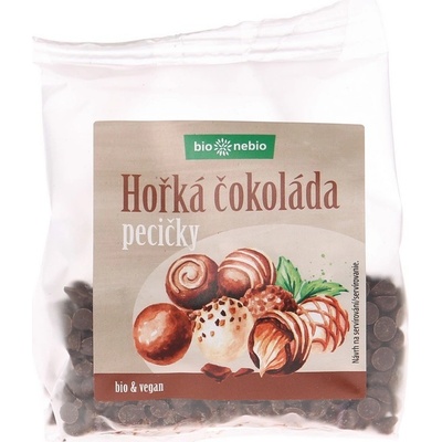 BioNebio Pecičky z hořké čokolády 100 g