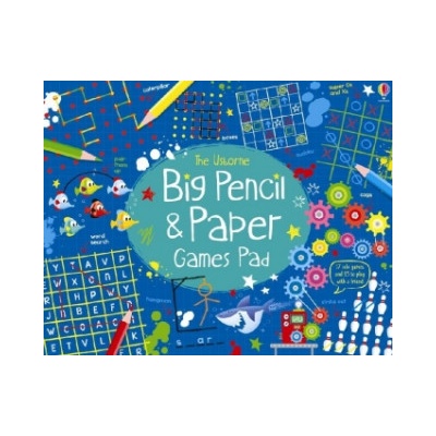Big Pencil and Paper Games Pad Simon Tudhope