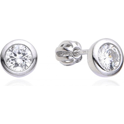 Jan Kos jewellery stříbrné náušnice MHT-3460/SW00