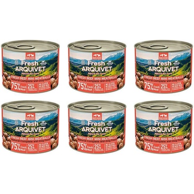 Arquivet Fresh MINI hovädzie mäsové guľky v omáčke 6x200 g