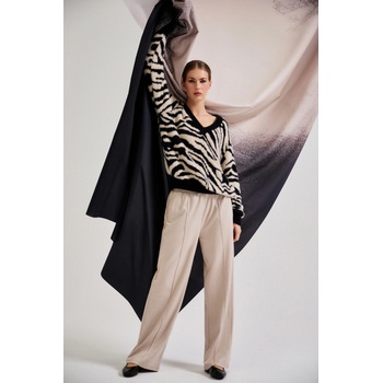 Moodo Бежови широки панталони Moodo Moodo | Bezhov | ЖЕНИ | XS