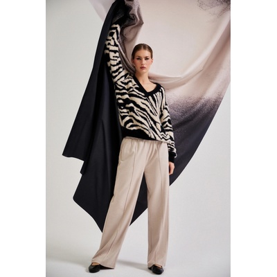 Moodo Бежови широки панталони Moodo Moodo | Bezhov | ЖЕНИ | XS