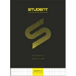 ICO Student Premium A4 32 листа карирана тетрадка 7500107006 (7500107006)