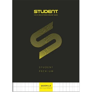 ICO Student Premium A4 32 листа карирана тетрадка 7500107006 (7500107006)