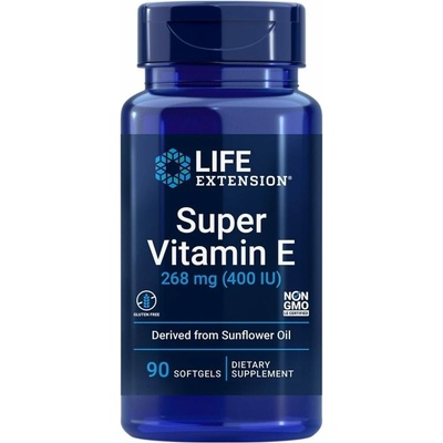 Life Extension Super Vitamín E 268 mg 90 mäkkých gélov