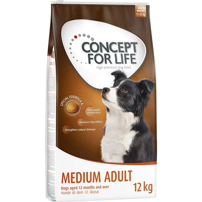 Concept for Life 12кг Medium Adult Concept for Life храна за кучета