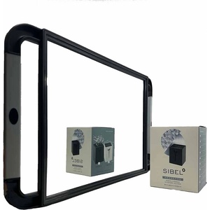 Sibel V-Design Hairdresser Mirror Black