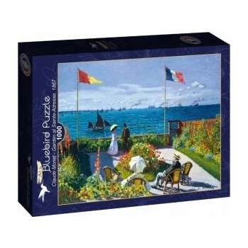 Bluebird Puzzle Puzzle 1000 Garden with sea view Claude Monet