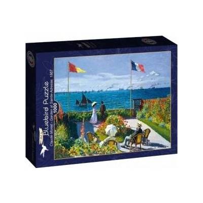 Bluebird Puzzle Puzzle 1000 Garden with sea view Claude Monet