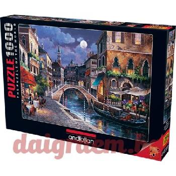 Image 1 of Anatolian Пъзел anatolian 3087 - 1000 части - Улиците на Венеция (p3087)