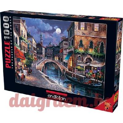 Anatolian Пъзел anatolian 3087 - 1000 части - Улиците на Венеция (p3087)
