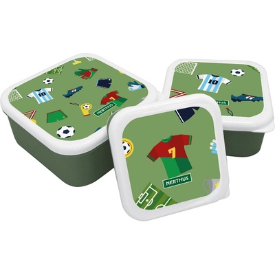 Nerthus (Испания) Сет от 3 бр. детски кутии за храна nerthus football (vb fih 1329)