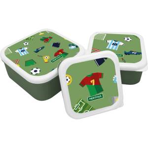 Vin Bouquet Сет от 3 бр. детски кутии за храна nerthus football (vb fih 1329)