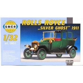 Směr Model auto Rolls Royce stříbrná Ghost 1911stavebnice auta 1:32