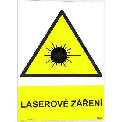 Traiva s.r.o Laserové záření Verze: Samolepka 210 x 297 mm (A4) tl. 0.1 mm - Kód: 00288