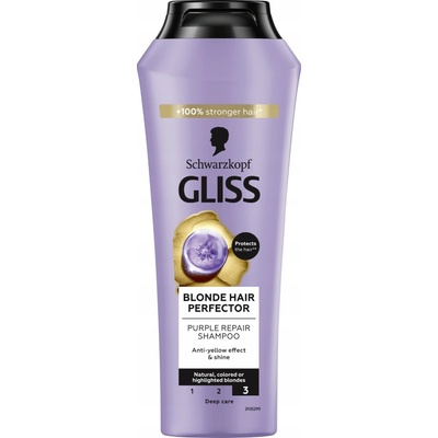 Schwarzkopf Gliss Blonde Hair Perfector šampón 250 ml
