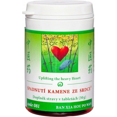 TCM Herbs Spadnutí kamene ze srdce 100 tablet