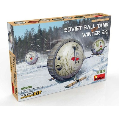 MiniArt Soviet Ball Tank with Winter Ski Interior Kit 1:35
