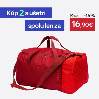 Kipsta Essential bordová červená 35 l