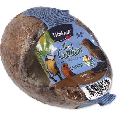 Vitakraft VITA GARDEN kokos plněný 3/4 se semínky 360g