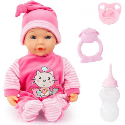 Bayer Design Bábika Tears Baby 38 cm ružová