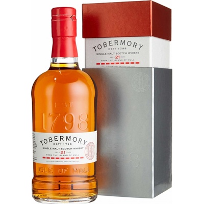 Tobermory 21y Oloroso Finish 46,3% 0,7 l (tuba)