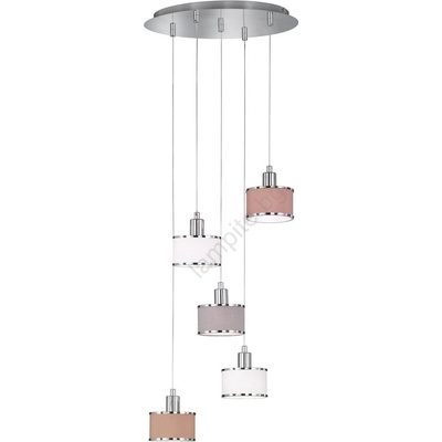 WOFI 619905019000 - Полилей на въже CIARA 5xE14/28W/230V (W1381)