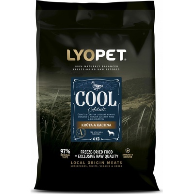 Lyopet Cool Adult Krůta a kachna 1,5 kg