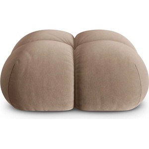 Cosmopolitan Design Кафява кадифена табуретка Loretto - Cosmopolitan Design (COS_POUF_120_F1_LORETTO2)