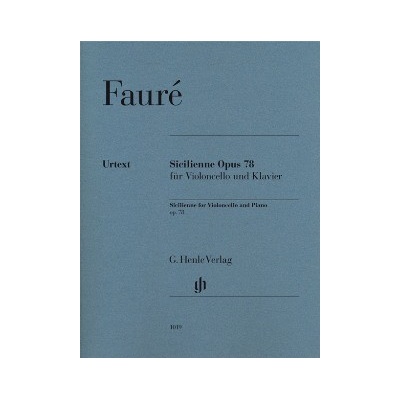 Sicilienne op. 78 Gabriel Fauré violončelo a klavír