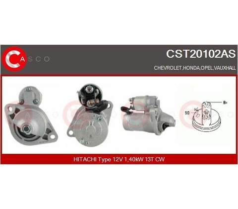 Startér CASCO CST20102AS