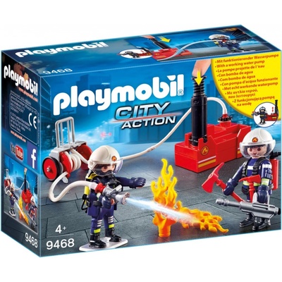 Playmobil 9468 Hasiči s čerpadlem a vodní pumpou – Zboží Živě Playmobil 9468 Hasiči s čerpadlem a vodní pumpou – Zboží Živě