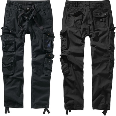 Kalhoty Brandit Pure Slim Fit černé