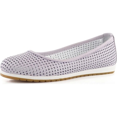 Looke perforované baleríny Carrolin light purple L0601_65