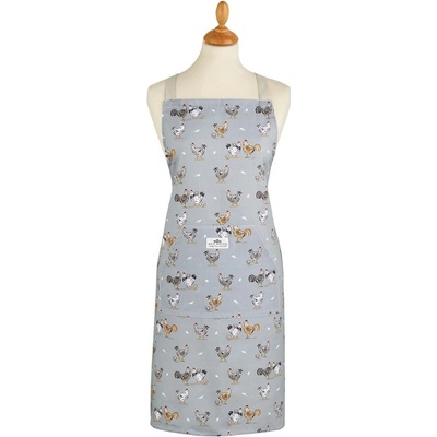 Cooksmart Hen House zástěra šedá