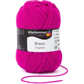 Schachenmayr Bravo Originals 08350 Power Pink Плетива прежда (9801211-08350-SCHACHENMAYR)