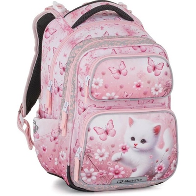Bagmaster DOPI 26 A batoh kočička růžová