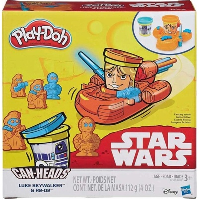 Hasbro PlayDoh Star Wars Dvojbalenie téglikov Luke Skywalker a R2D2