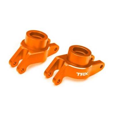 Traxxas задни главини алуминиеви оранжево анодирани (чифт)