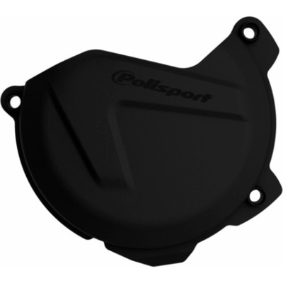 POLISPORT kryt spojkového víka KTM XCF/SXF 250/350 13-15, EXCF/XCW 12-16 HUSQVARNA FC 250/350 14-15, FE250/350 14-16, barva černá