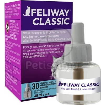 FELIWAY Classic пълнител за изпарител за котки 48 мл